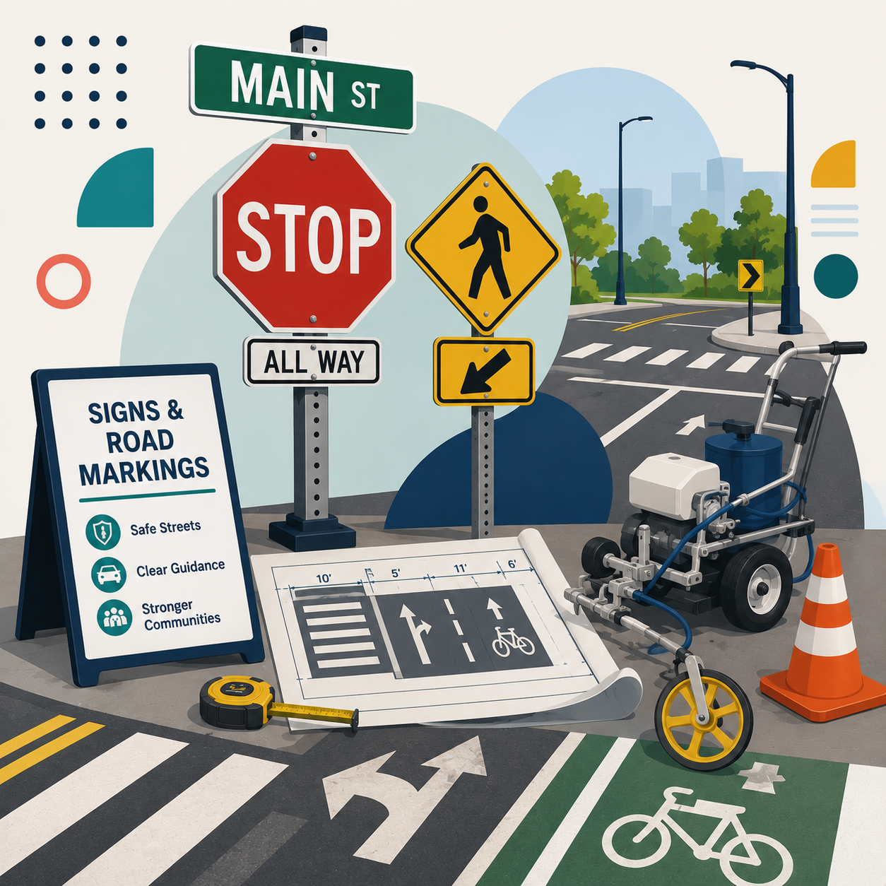 Signs & Road Markings